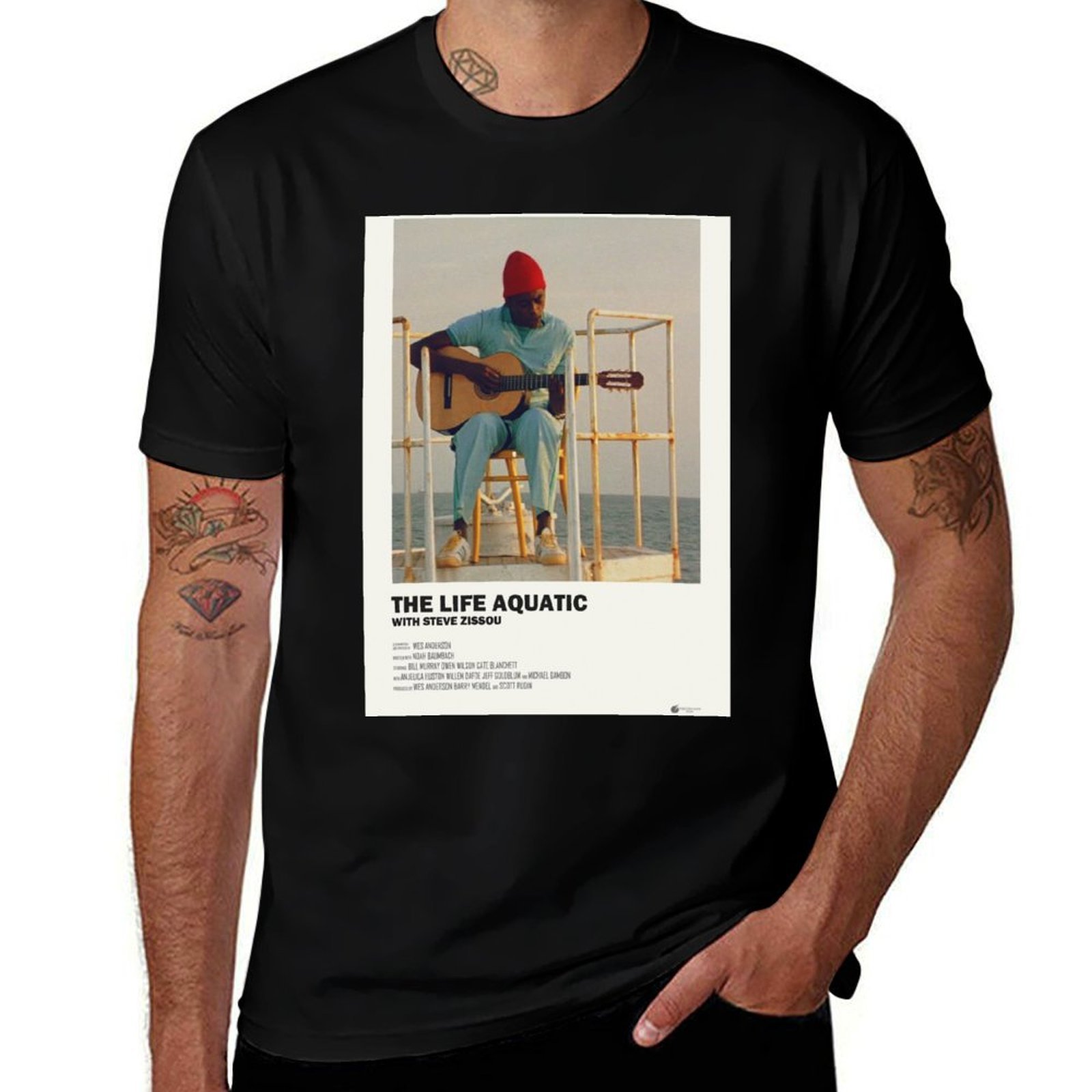 Camiseta The Life Aquatic Post - Aquatic Sports Poster avaliação e preço