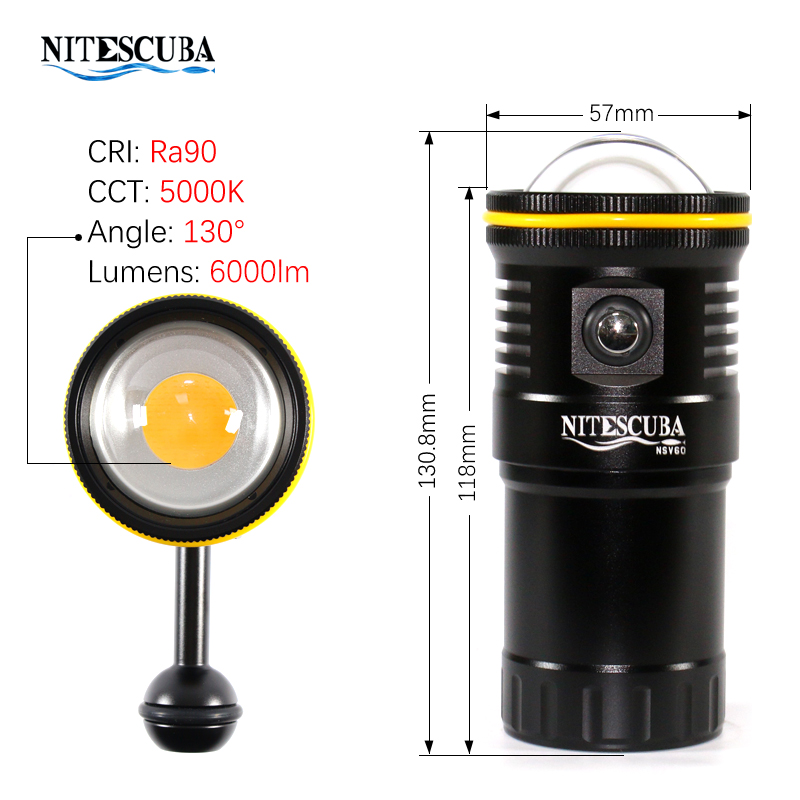 Lanterna de Vídeo LED para Mer - Aquatic Diving avaliação e preço