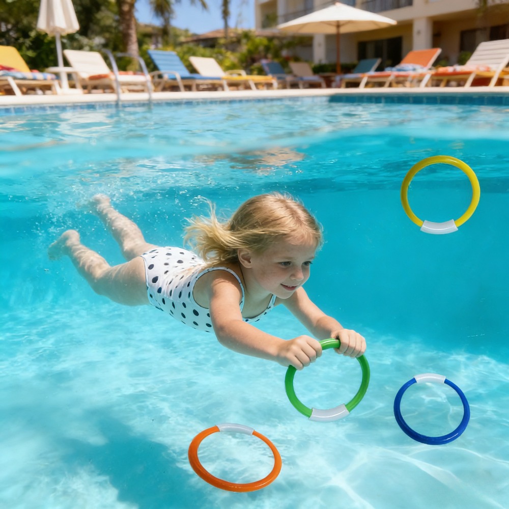 4 anéis coloridos para mergulh - Aquatic Diving avaliação e preço