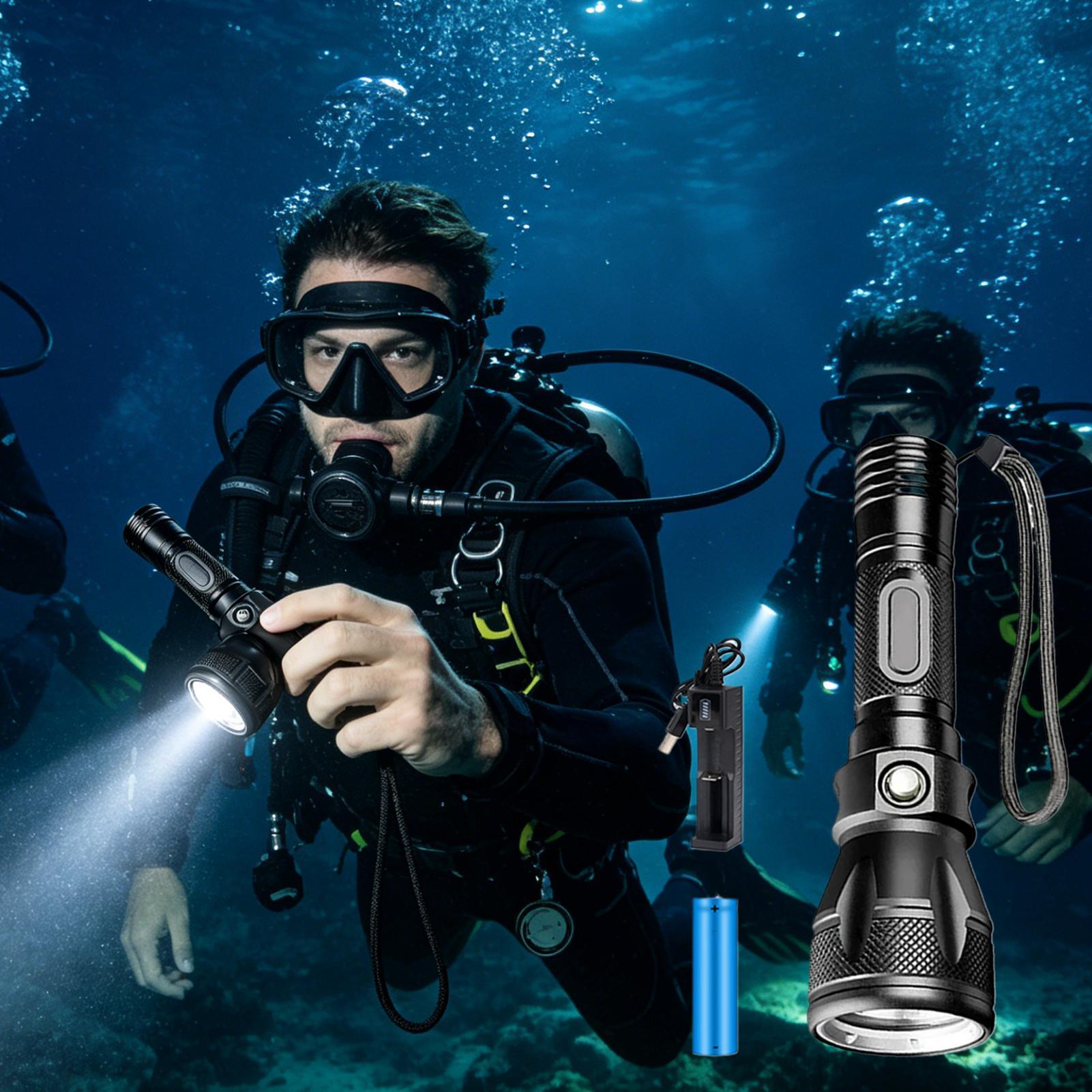 Lanterna de Mergulho LED Recar - Aquatic Diving avaliação e preço