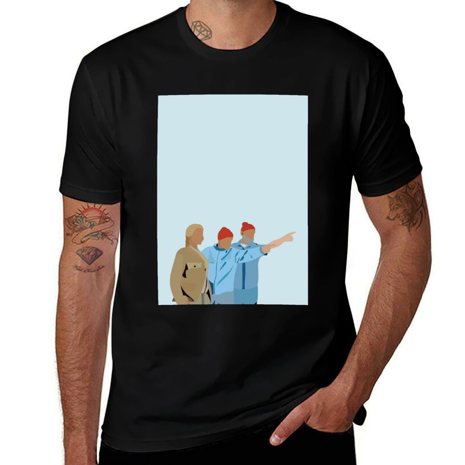 Camiseta Esportiva de Manga Cu - Aquatic Sports Poster avaliação e preço